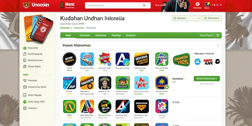 Tampilan awal permainan yang menarik.