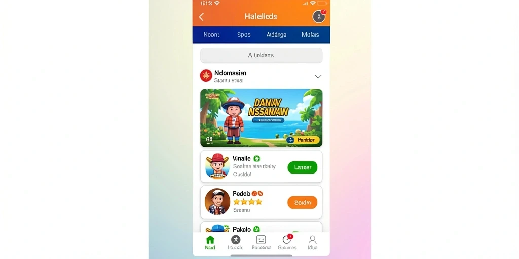Tangkapan layar menunjukkan karakter yang siap bertarung.