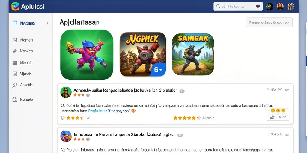 Tampilan antarmuka yang ramah pengguna.