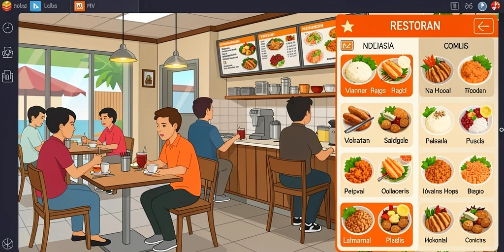 Tampilan awal yang memukau dan intuitif.
