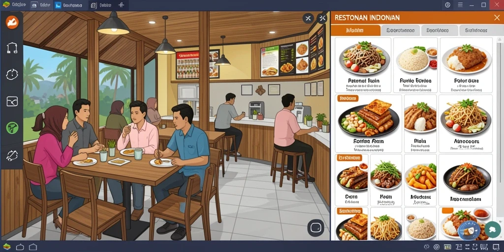 Tampilan awal aplikasi DAYA4D yang menarik.