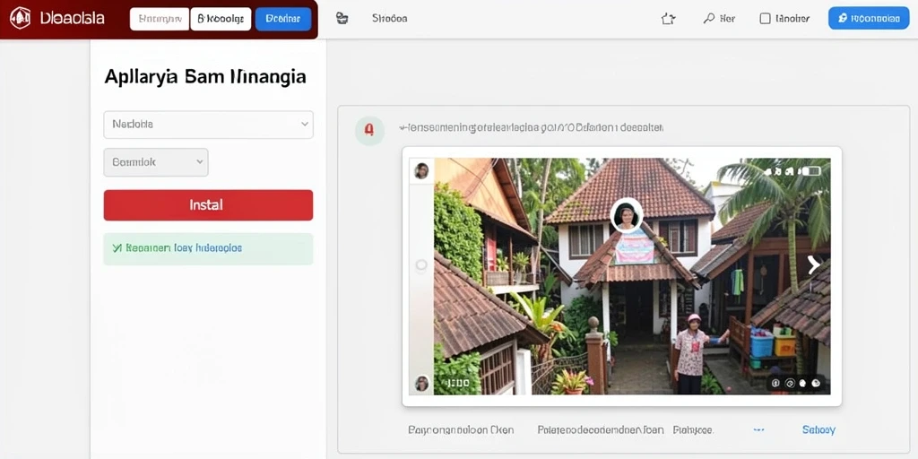 Tampilan antarmuka yang ramah pengguna.