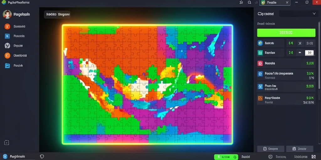 Screenshot menampilkan karakter utama dalam pertempuran epik.
