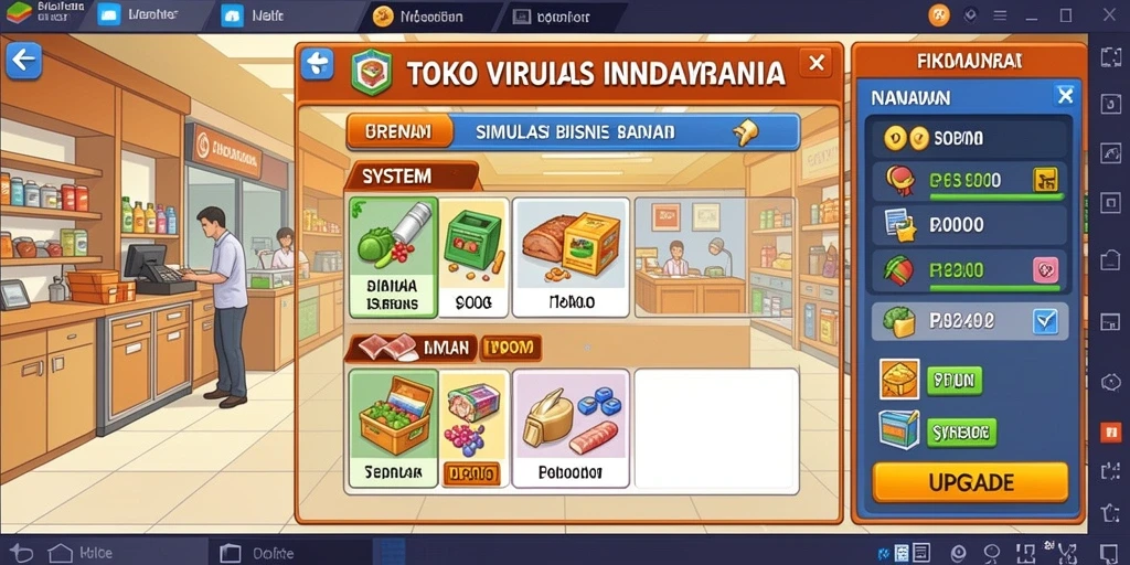 Tampilan antarmuka yang menawan dan intuitif.