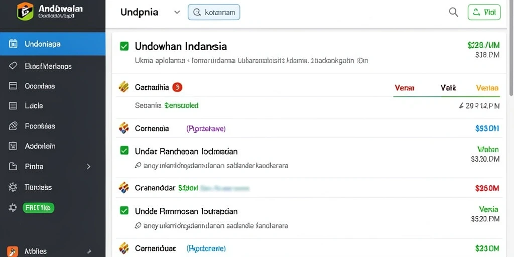 Screenshot menampilkan antarmuka permainan yang menarik.