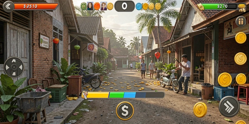 Tampilan antarmuka yang modern dan menarik.