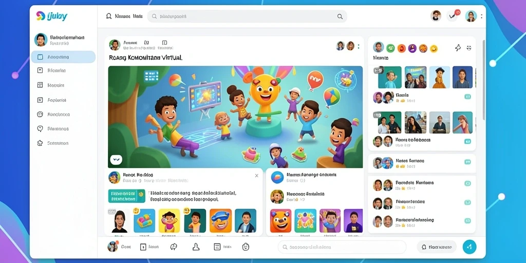 Tampilan antarmuka yang modern dan user-friendly.