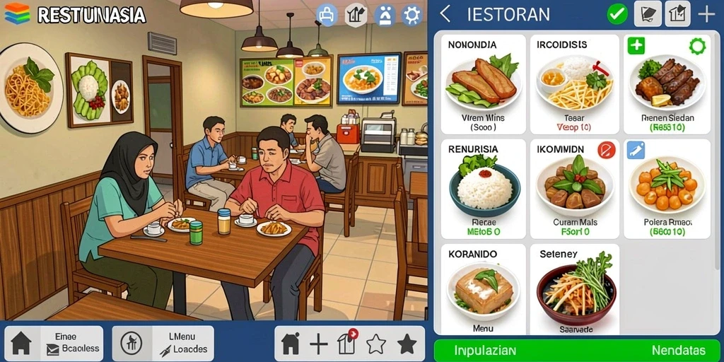 Tangkapan layar dari misi seru MODE303.