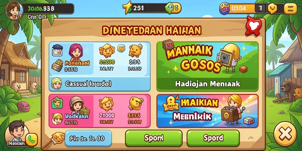 Tampilan antarmuka yang intuitif dan mudah digunakan.