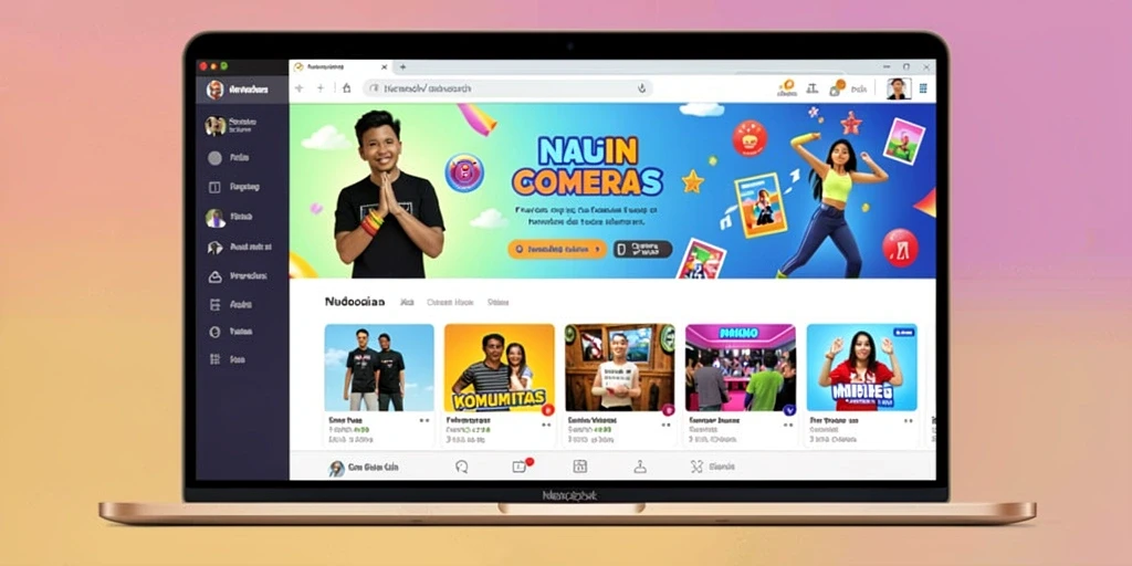 Tampilan karakter dalam pertempuran yang epik.