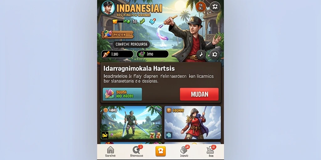 Antarmuka pengguna yang sederhana dan menarik.