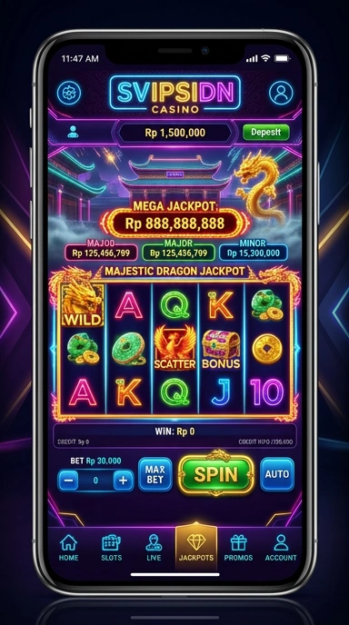 Cuplikan layar menu unduhan svipsidn untuk perangkat Android